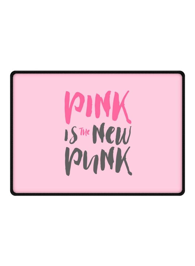 Stylizedd The New Punk Printed Gaming Mousepad Pink/Grey - Image 1