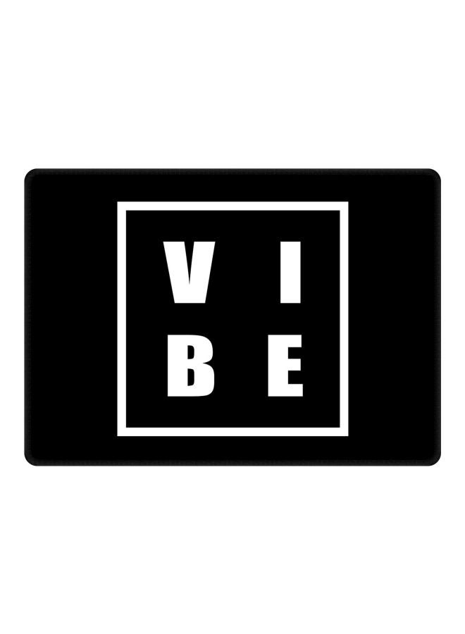 Stylizedd - Vibe Printed Gaming Mousepad Black/White - Image 1