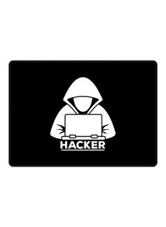 Hacker Printed Gaming Mousepad Black/White