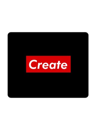 Create Printed Gaming Mousepad Black/Red - v1600442719/N40574414A_1