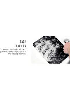 Stylizedd Blessed Printed Gaming Mousepad Pink/Black  - Image 2
