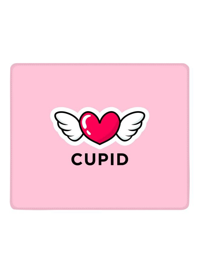 Stylizedd Cupid Printed Gaming Mousepad Pink/Red  - Image 1