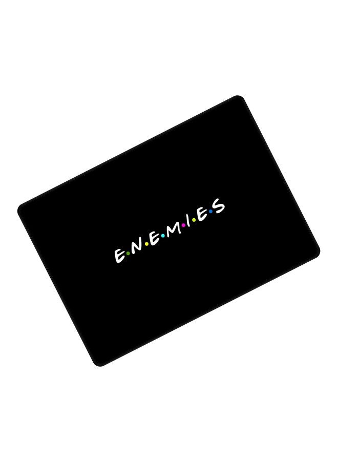 Stylizedd Enemies Printed Gaming Mousepad Black/White - Image 2