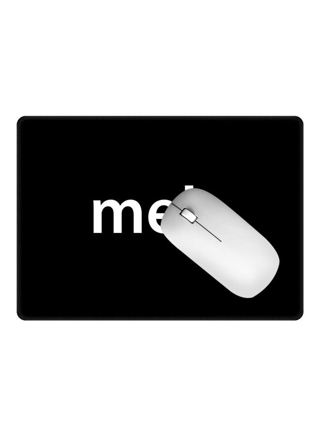 Stylizedd Meh Printed Gaming Mousepad Black/White - Image 2