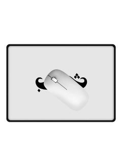 Stylizedd Shanab Printed Gaming Mousepad White/Black  - Image 2