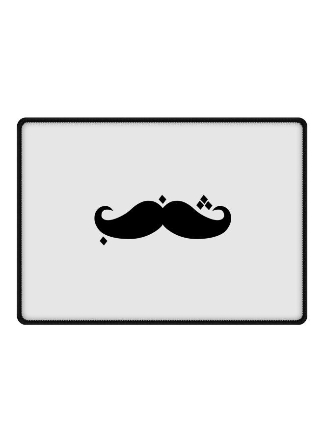 Stylizedd Shanab Printed Gaming Mousepad White/Black  - Image 1