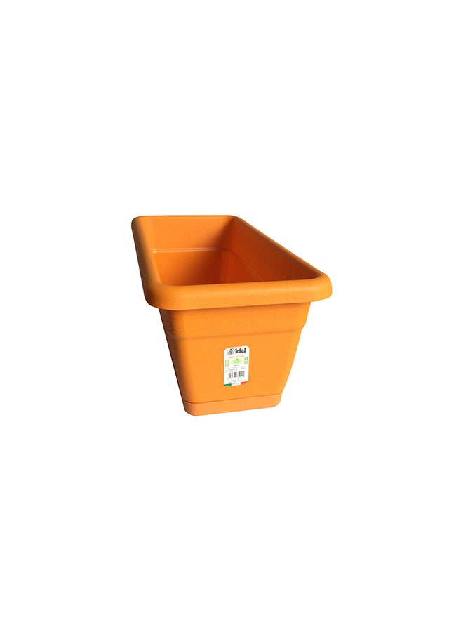 أيدل أصيص نبات فولتيرا برتقالي 45x25x21سم - Image 2