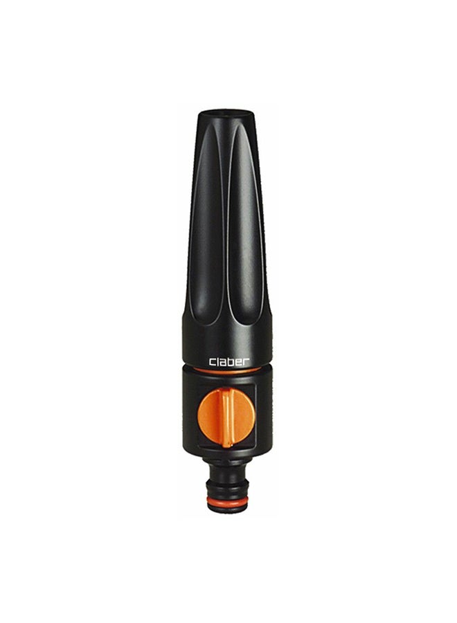 Claber Adjustment Cap Plus Jet Spray Nozzle Black/Orange