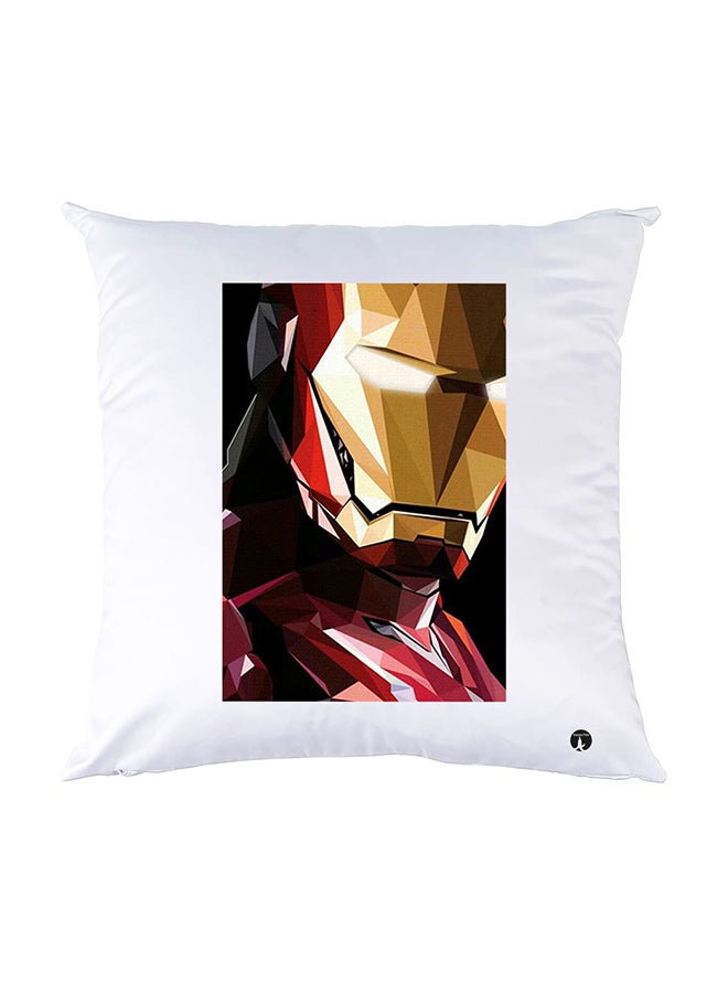 بي بي وسادة نوم مزينة بطبعات أبيض 30x30سم