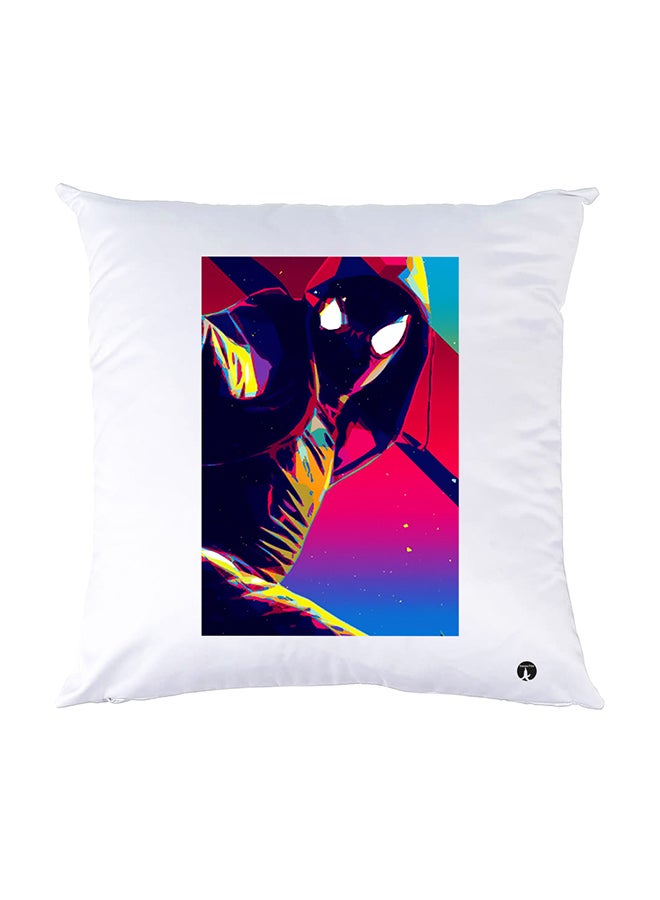 BP Printed Pillow White 30x30cm
