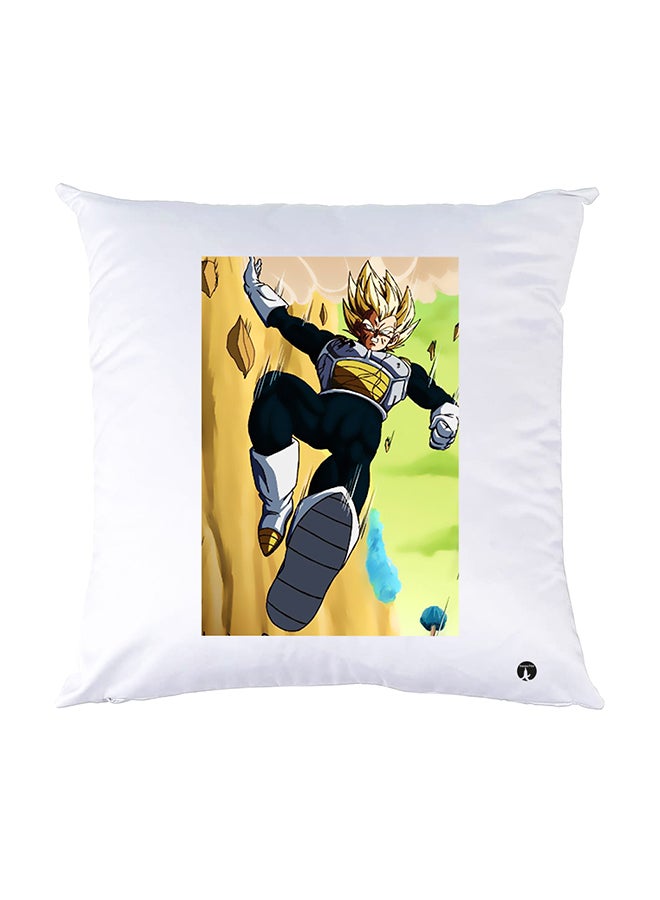 BP Printed Pillow White 30x30cm