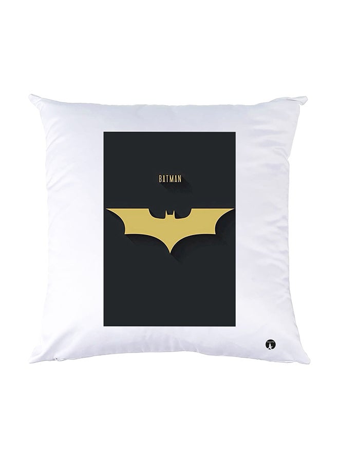 بي بي وسادة نوم مزينة بطبعات أبيض 30x30سم