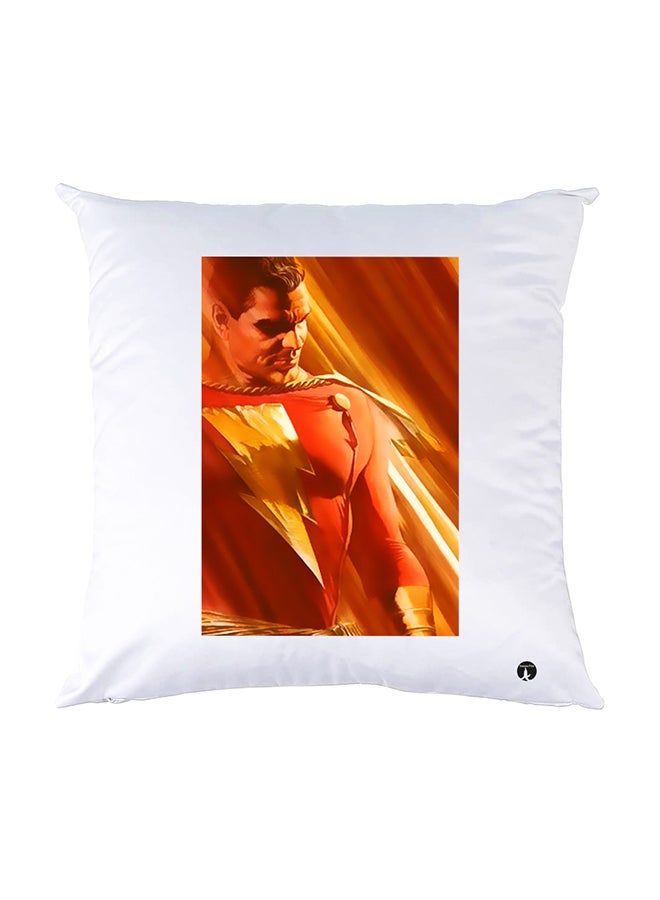 BP Printed Pillow White 30x30cm