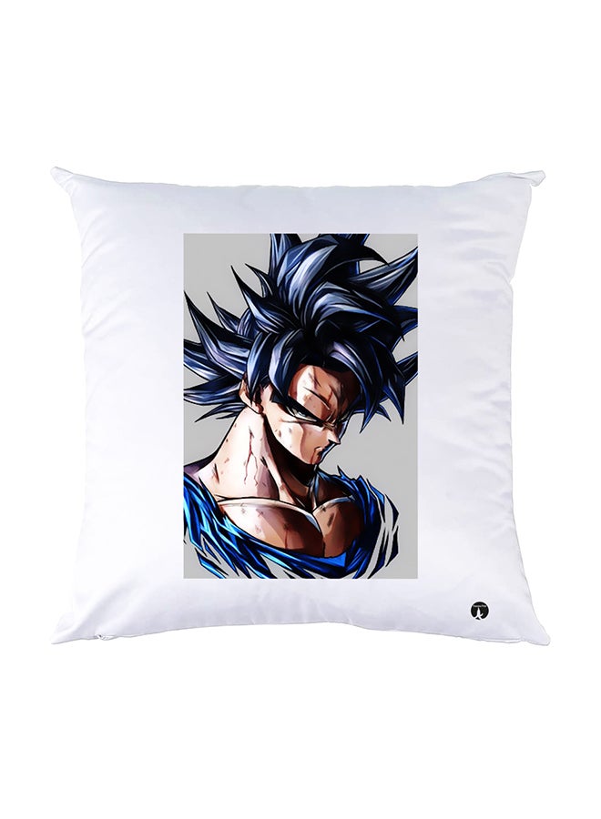 بي بي وسادة نوم مزينة بطبعات أبيض 30x30سم