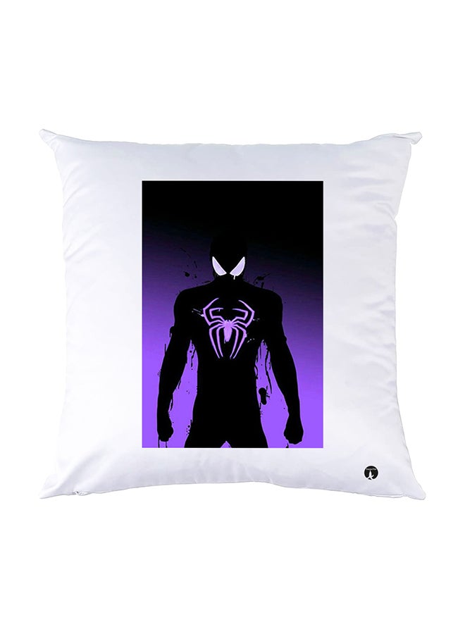 BP Printed Pillow White 30x30cm