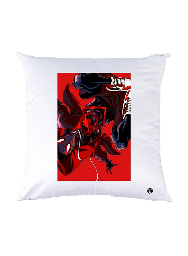BP Printed Pillow White 30x30cm