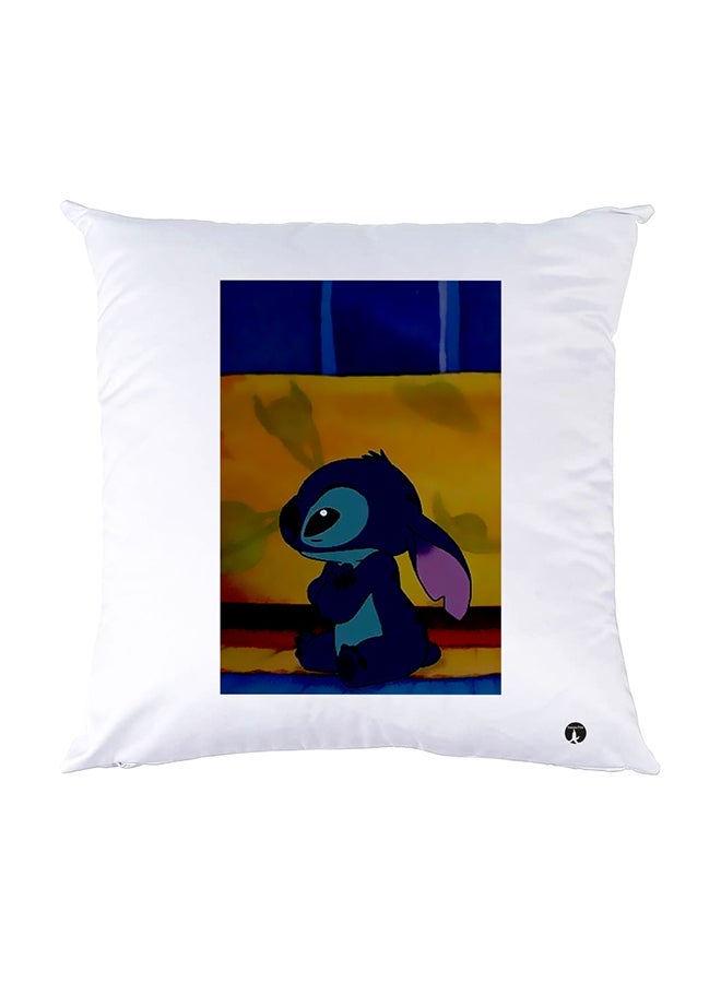 BP Printed Pillow White 30x30cm