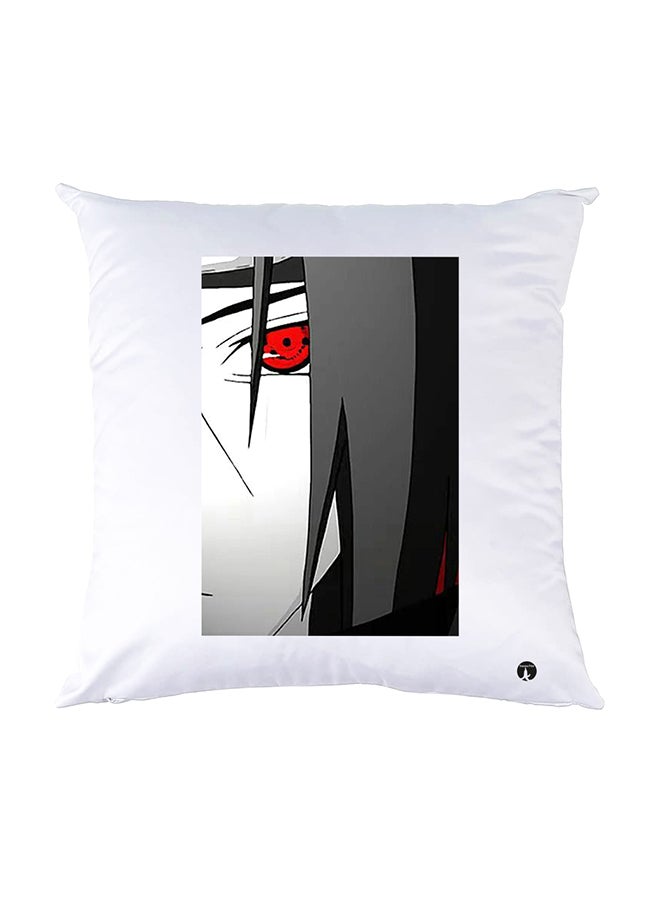 بي بي وسادة نوم مزينة بطبعات أبيض 30x30سم