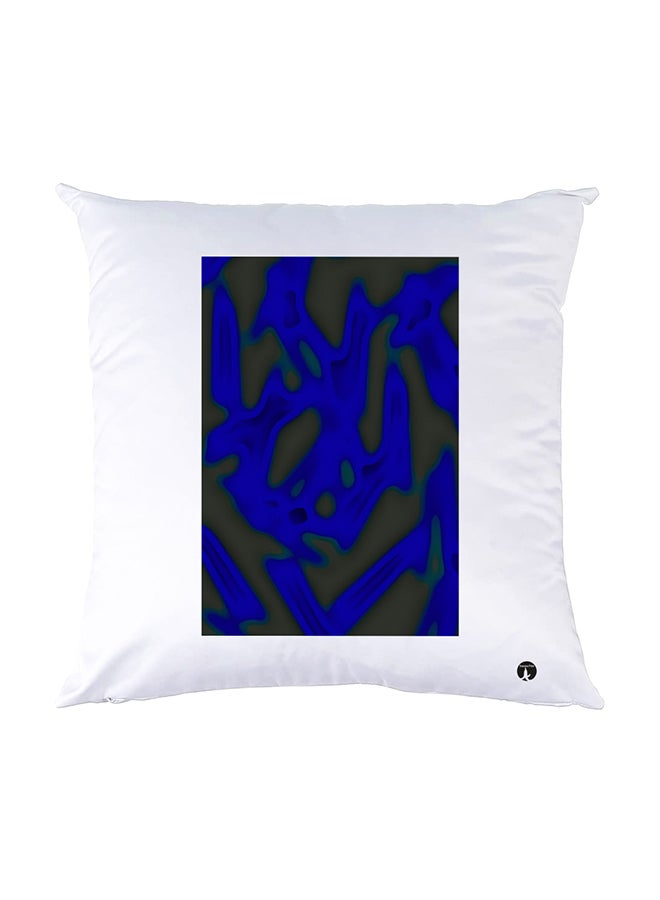 BP Printed Pillow White 30x30cm