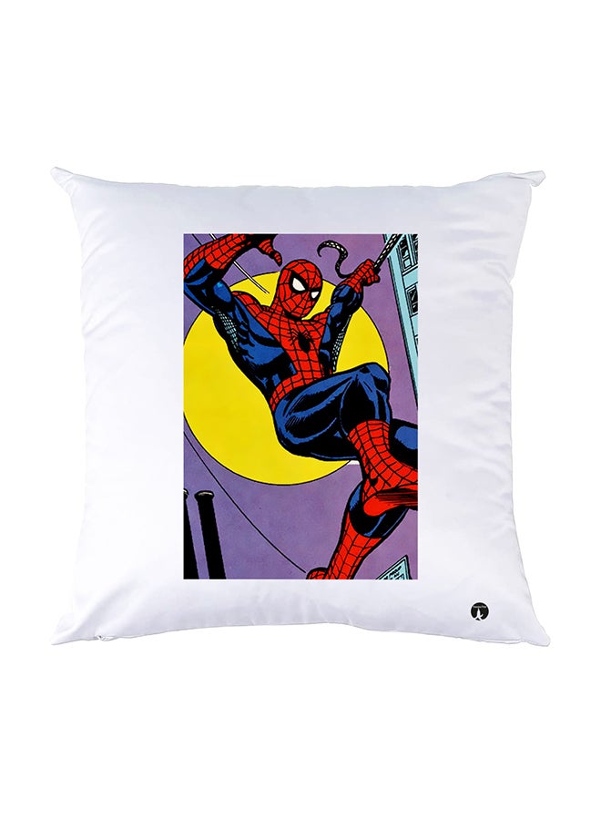BP Printed Pillow White 30x30cm