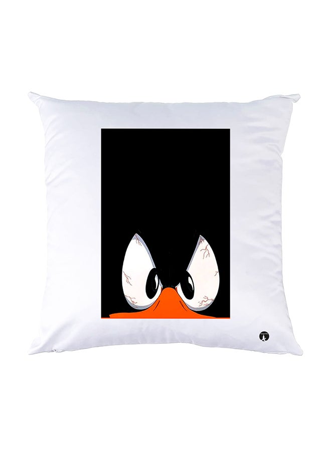 BP Printed Pillow White