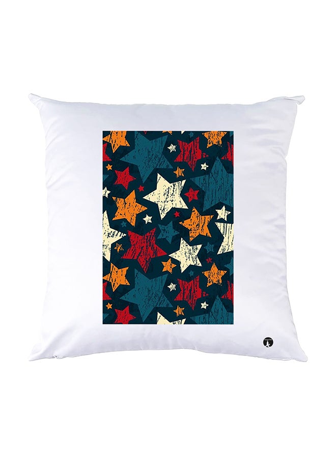 بي بي وسادة نوم مزينة بطبعات أبيض 30x30سم