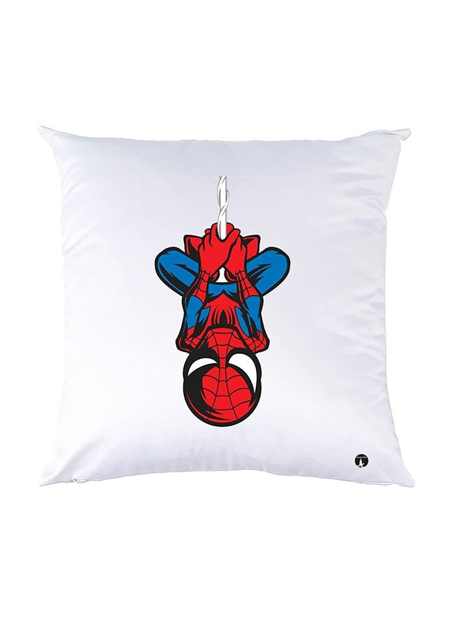 بي بي وسادة نوم مزينة بطبعات أبيض 30x30سم