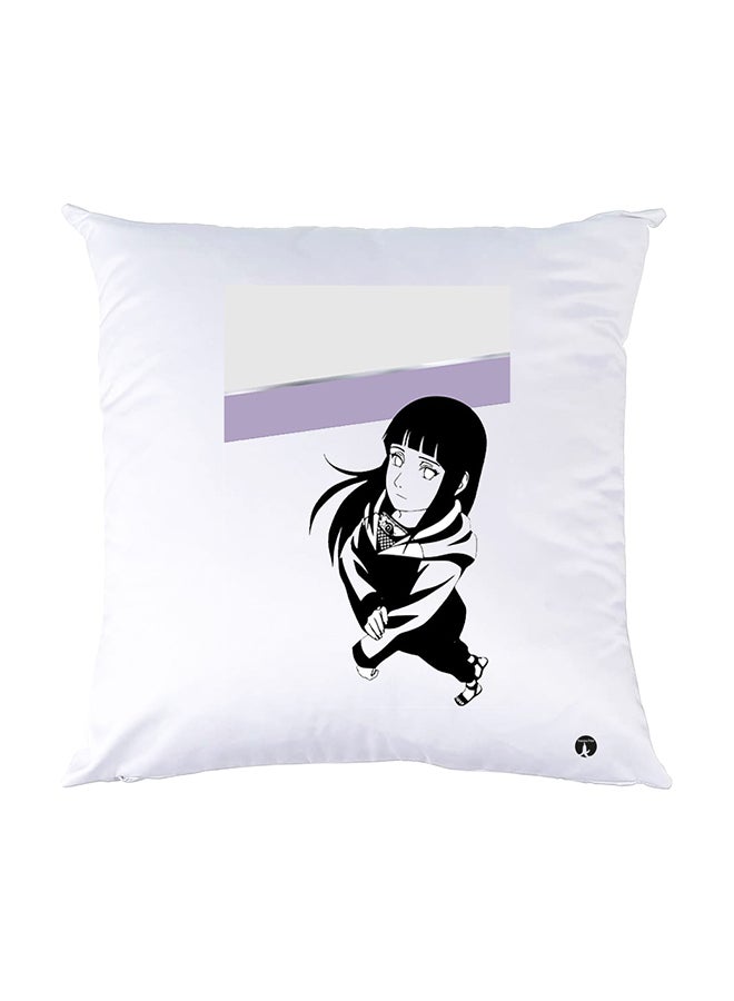 BP Printed Pillow White 30x30cm