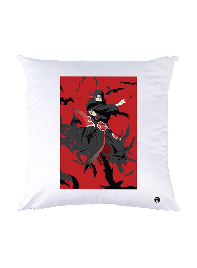 بي بي وسادة نوم مزينة بطبعات أبيض 30x30سم