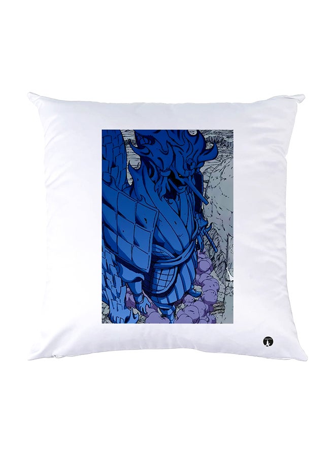 بي بي وسادة نوم مزينة بطبعات أبيض 30x30سم