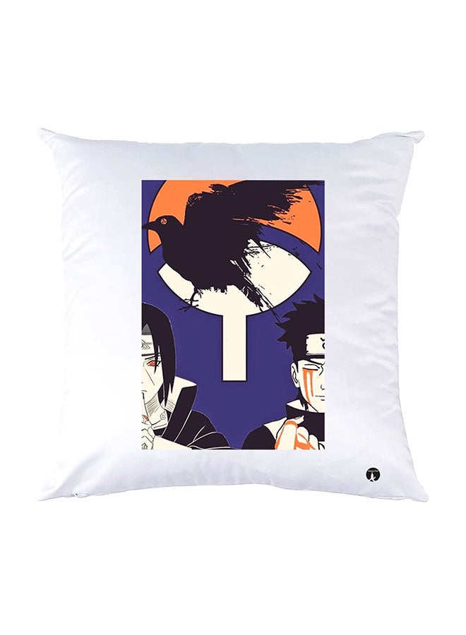 بي بي وسادة نوم مزينة بطبعات أبيض 30x30سم