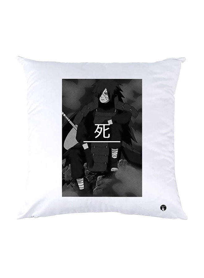 بي بي وسادة نوم مزينة بطبعات أبيض 30x30سم