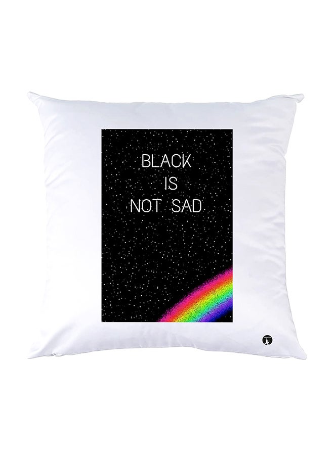 بي بي وسادة نوم مزينة بطبعات أبيض 30x30سم