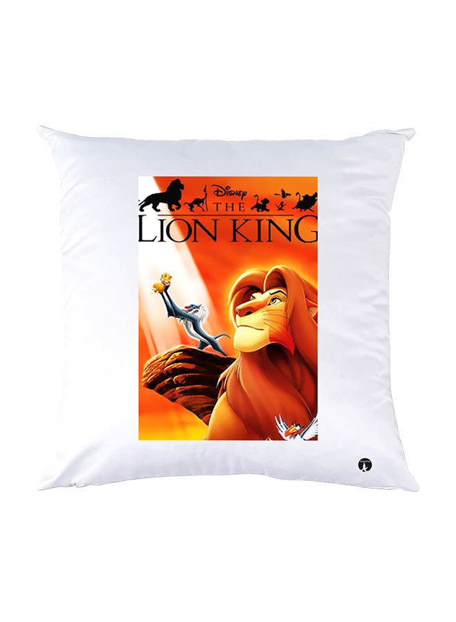 بي بي وسادة نوم مزينة بطبعات أبيض 30x30سم