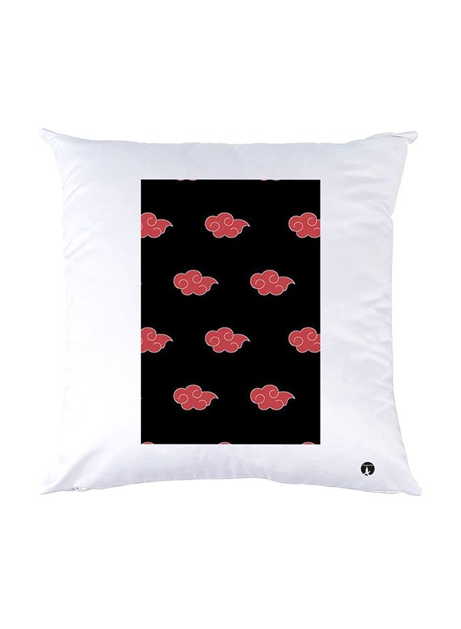 بي بي وسادة نوم مزينة بطبعات أبيض 30x30سم