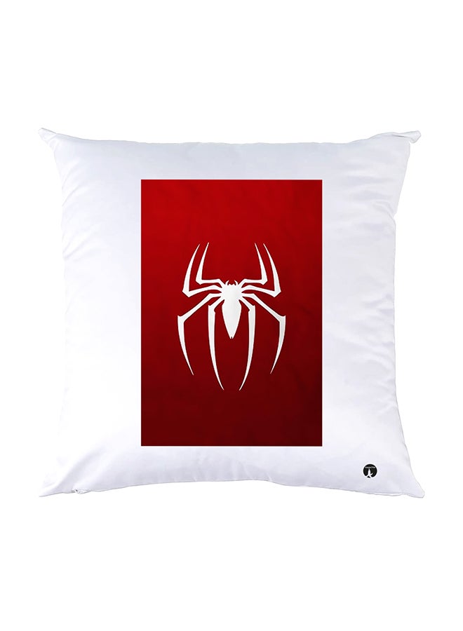 بي بي وسادة نوم مزينة بطبعات أبيض 30x30سم