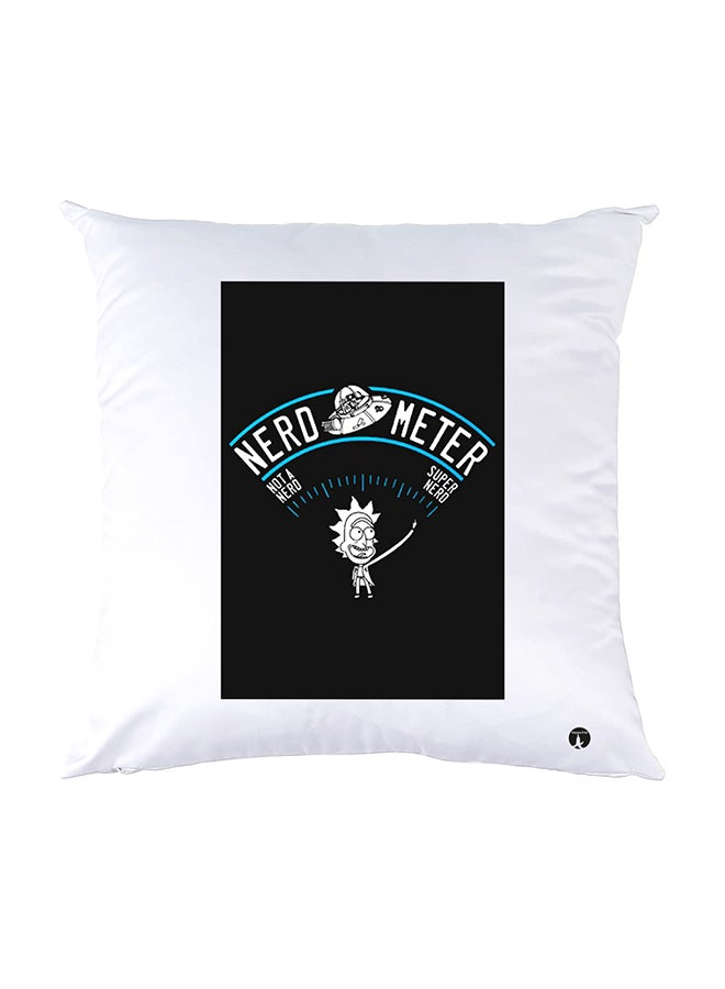 بي بي وسادة نوم مزينة بطبعات أبيض 30x30سم