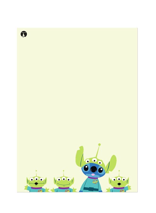 بي بي ملصق جداري مطبوع متعدد الألوان 20سم