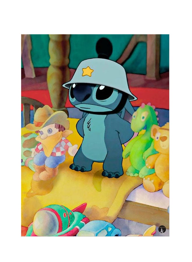 Printed Wall Sticker Multicolour 20cm