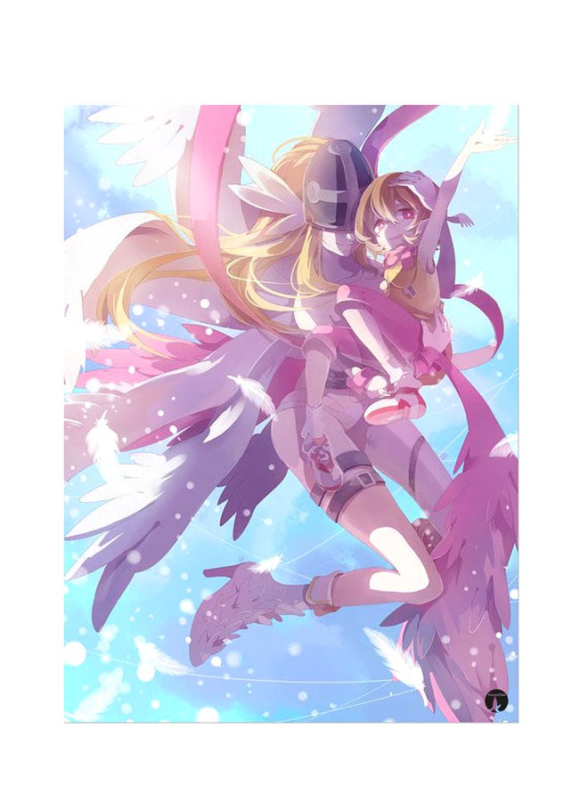 BP Printed Wall Sticker Multicolour