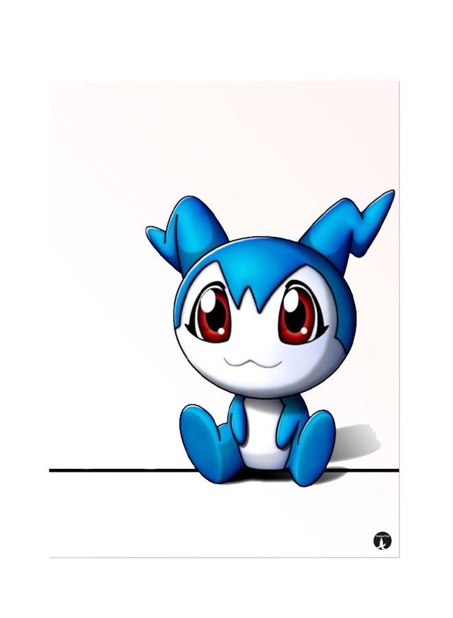 Printed Wall Sticker Multicolour 20cm