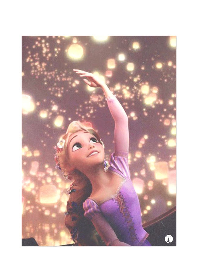 Printed Wall Sticker Multicolour 20cm