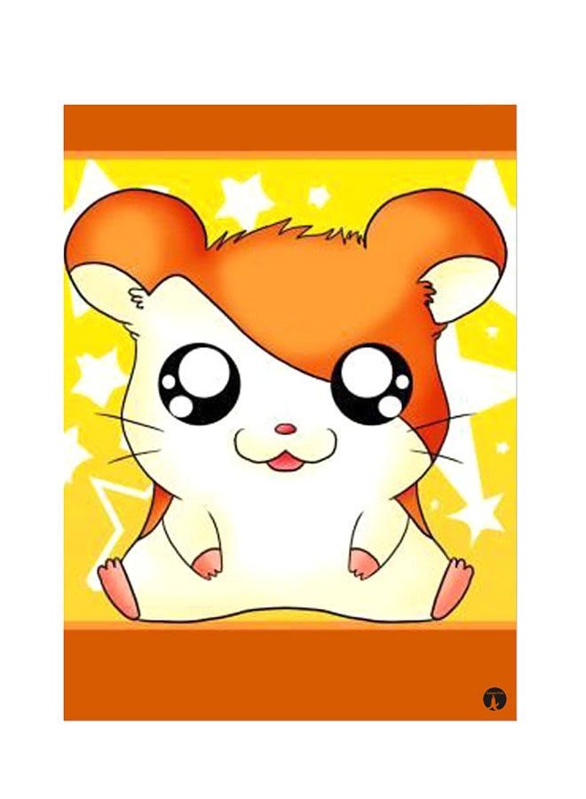 ملصق جداري مطبوع متعدد الألوان 20سم