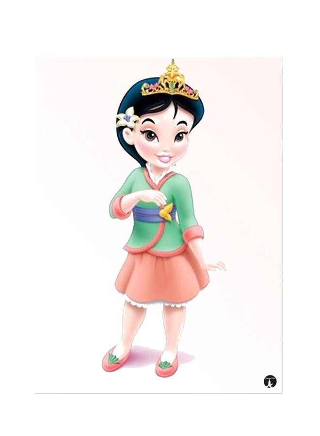 بي بي ملصق جداري مطبوع متعدد الألوان 20سم