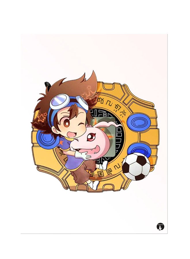 BP Printed Wall Sticker Multicolour 20cm