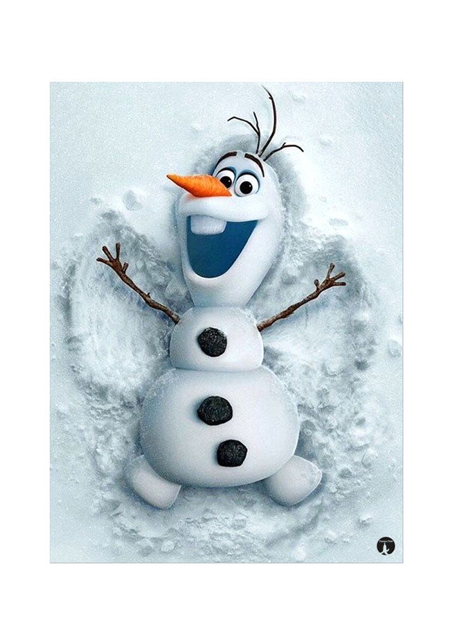 بي بي ملصق جداري مطبوع متعدد الألوان