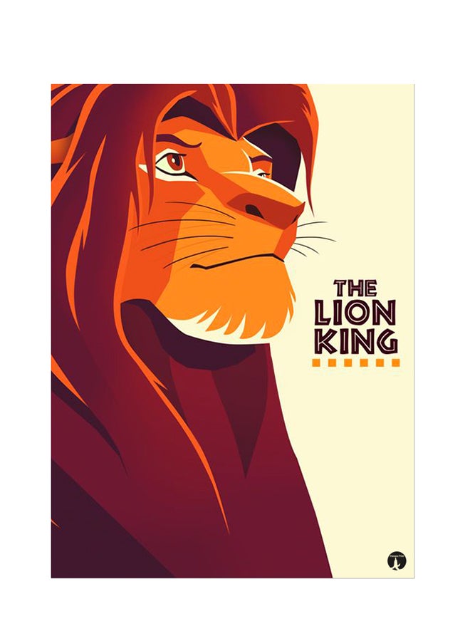 بي بي ملصق جداري مطبوع متعدد الألوان