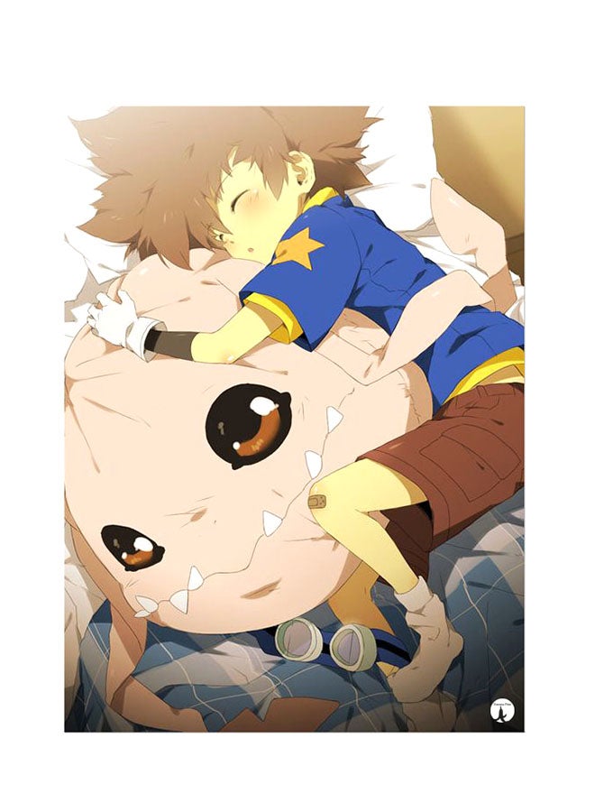 Printed Wall Sticker Multicolour 20cm