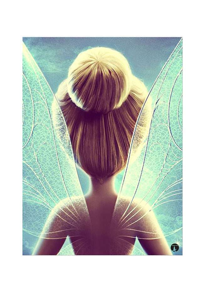 بي بي ملصق جداري مطبوع متعدد الألوان 20سم