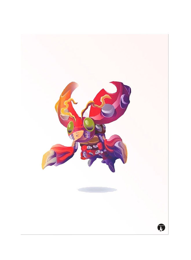 BP Printed Wall Sticker Multicolour 20cm